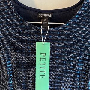 Blue dress sleeve less, S/M it’s stretchy